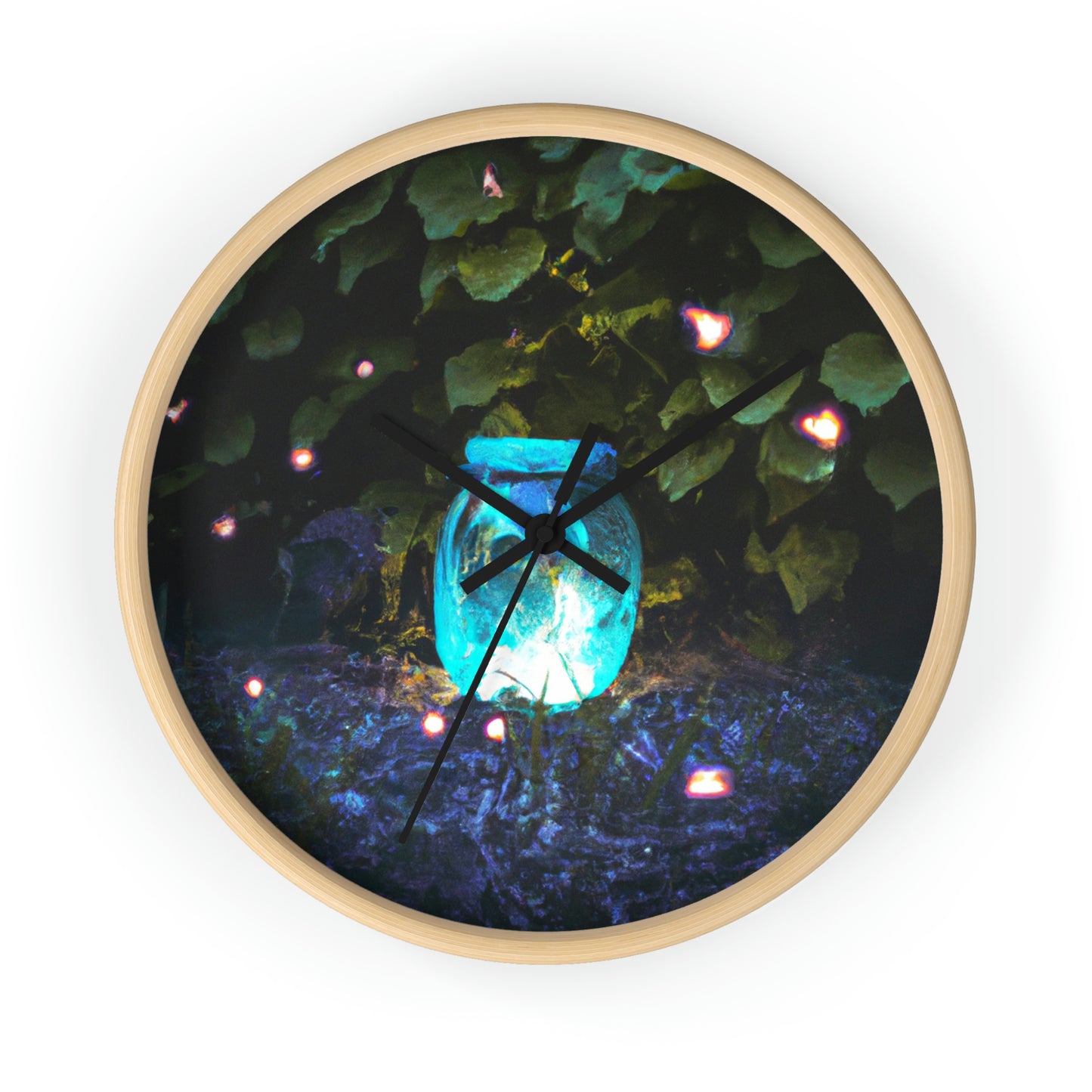 "Luminescence of Forgotten Dreams" - The Alien Wall Clock