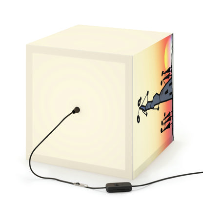 "Forgotten in the Sunset" - Die Alien Light Cube Lampe