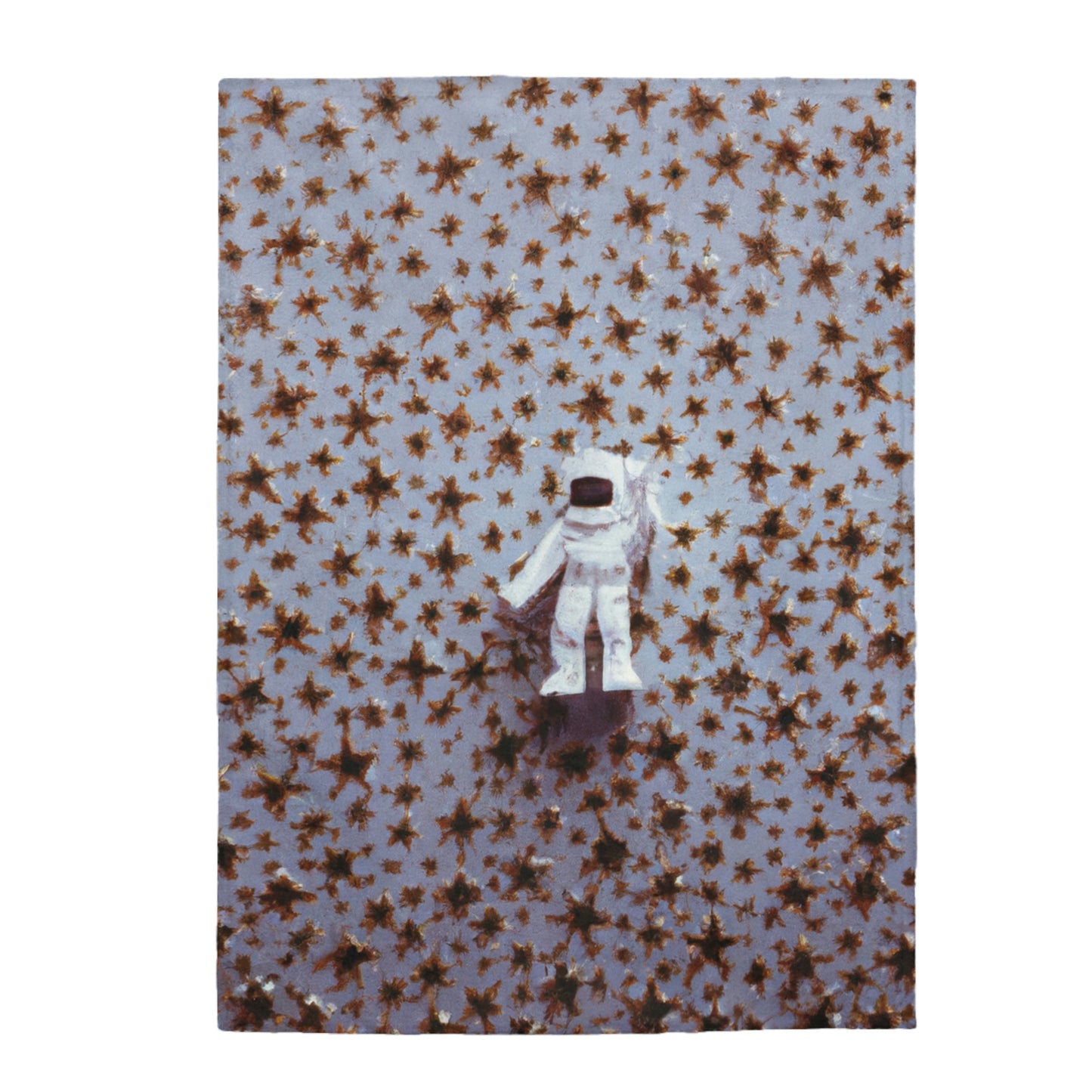 "A Small Adventurer Among Giant Stars" - The Alien Velveteen Plush Blanket