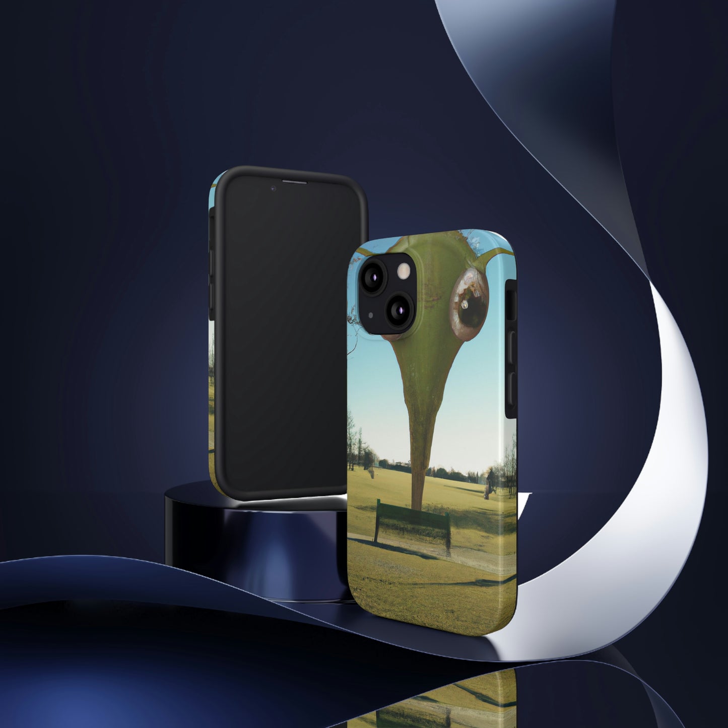 "Alien Parked Tales" - Die Alien Tough Phone Cases