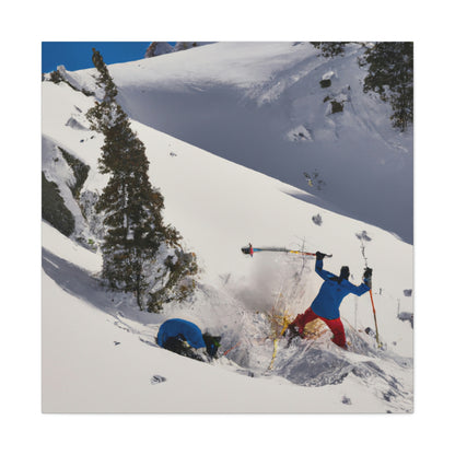 "Avalanche Avalanche: A Spontaneous Ski Trip Gone Wrong" - The Alien Canva