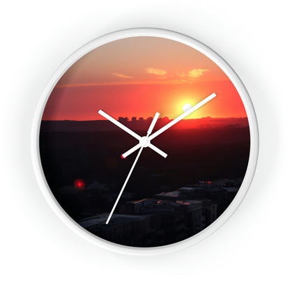 "The Last Light of a Forgotten City" - The Alien Wall Clock