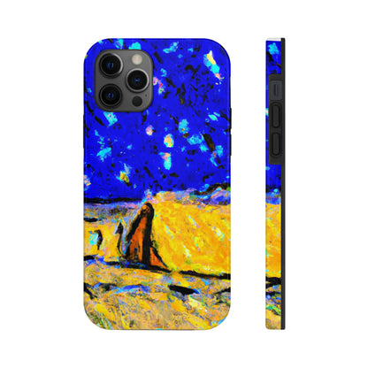 "Enchanted Sands of the Night Sky" - The Alien Tough Phone Cases