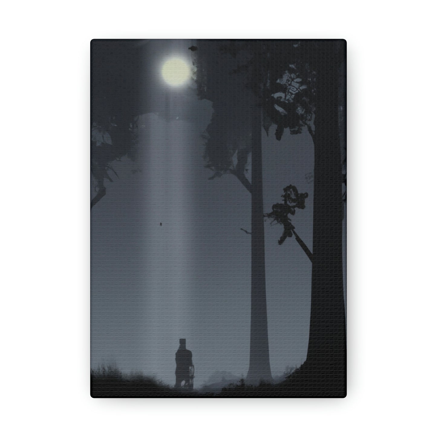 Lost in the Moonlight Forest. - The Alien Canva