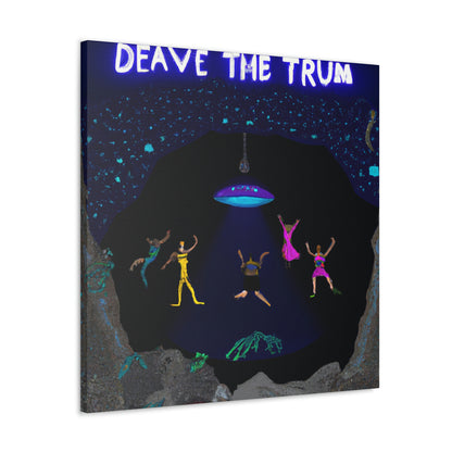 "A Groovy Subsea Shindig" - The Alien Canva