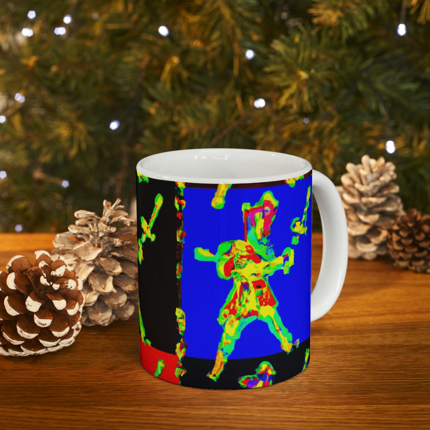 "Dancing with Fire and Steel." - The Alien Ceramic Mug 11 oz