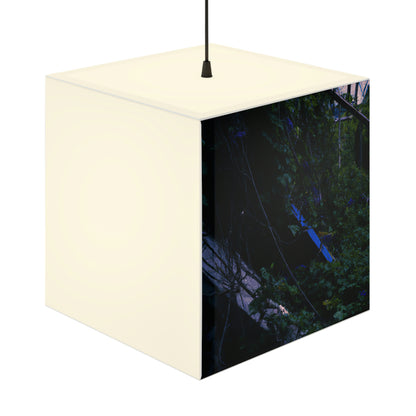 "The Abandoned Playground Faded by Nature" - The Alien Light Cube Lamp