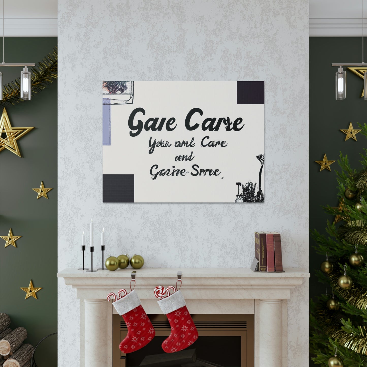 "Deck the Halls of Self-Care: A Holiday Guide to Caring for You" - Canvas