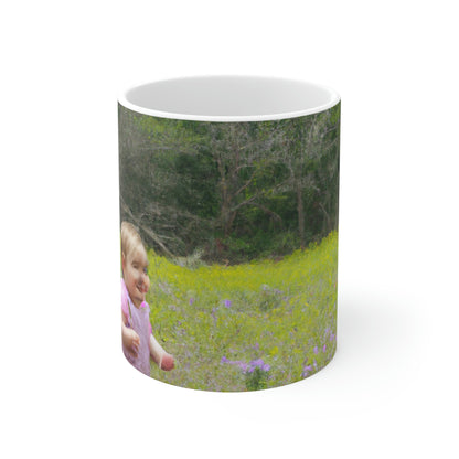 "Sun-Kissed Summer" - The Alien Ceramic Mug 11 oz