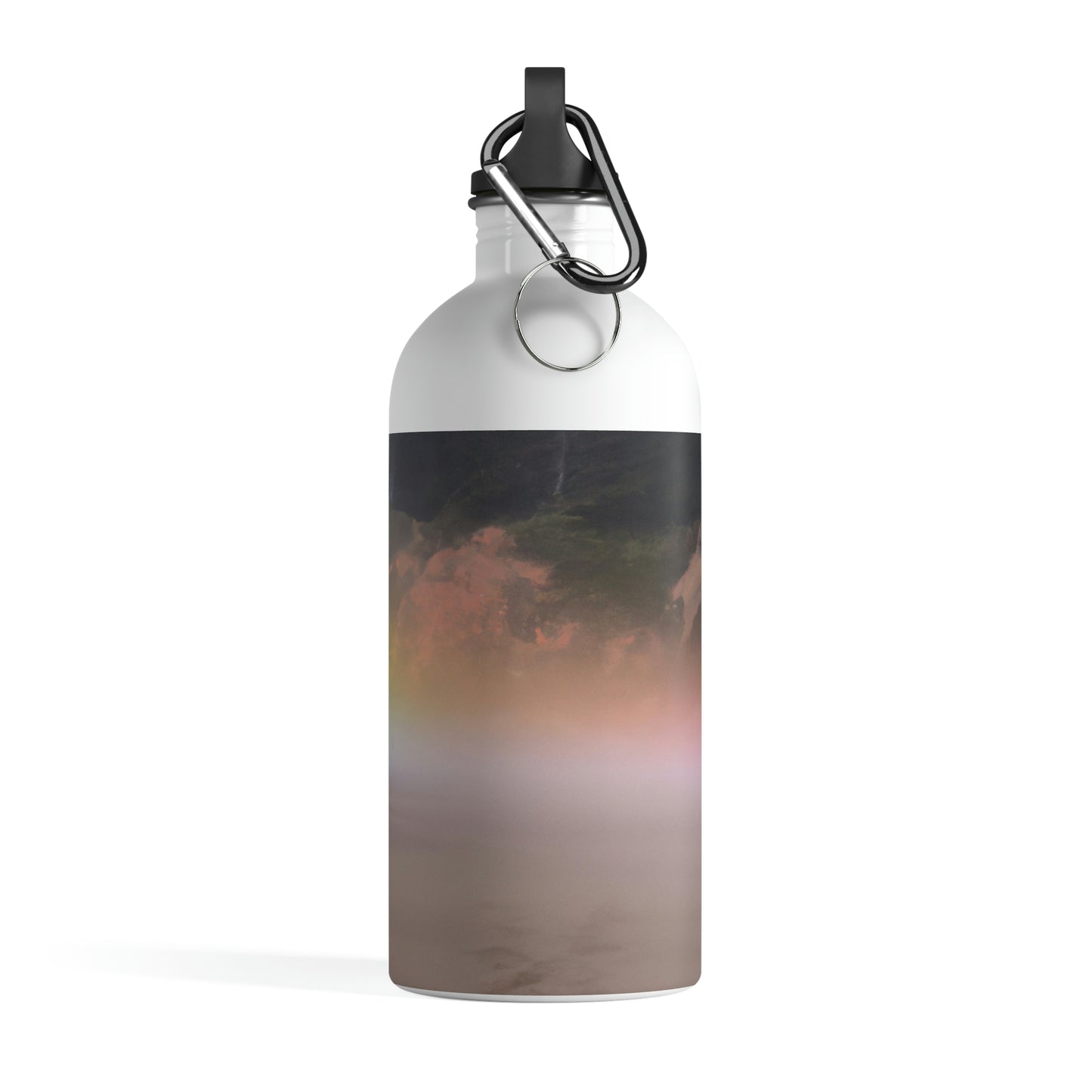 "A Painted Reflection of Solitude" - The Alien Stainless Steel Water Bottle