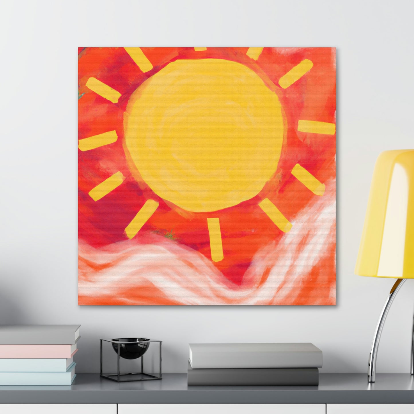 Sunrise Artist - Canvas