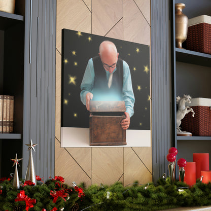 The Magic Box of the Elderly Man - The Alien Canva