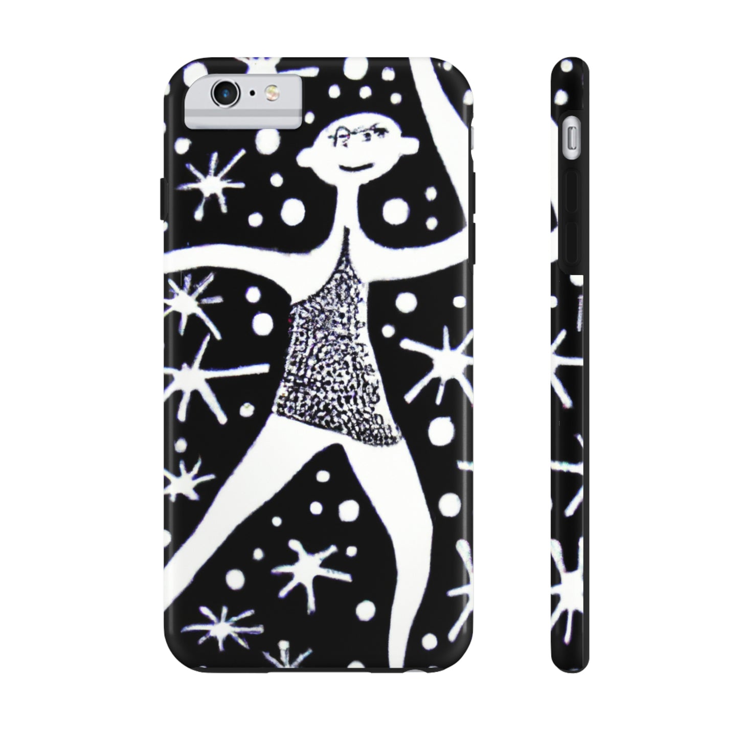 "Dancing Among the Galactic Light" - The Alien Tough Phone Cases