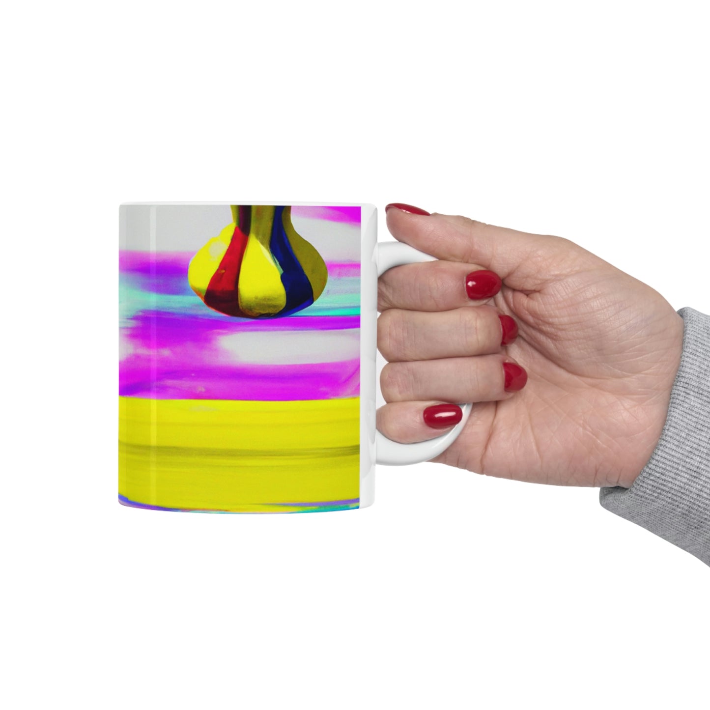 "Una prisión de colores brillantes" - Taza de cerámica The Alien 11 oz