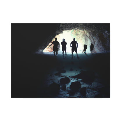 "La cueva de las sombras peligrosas" - The Alien Canva