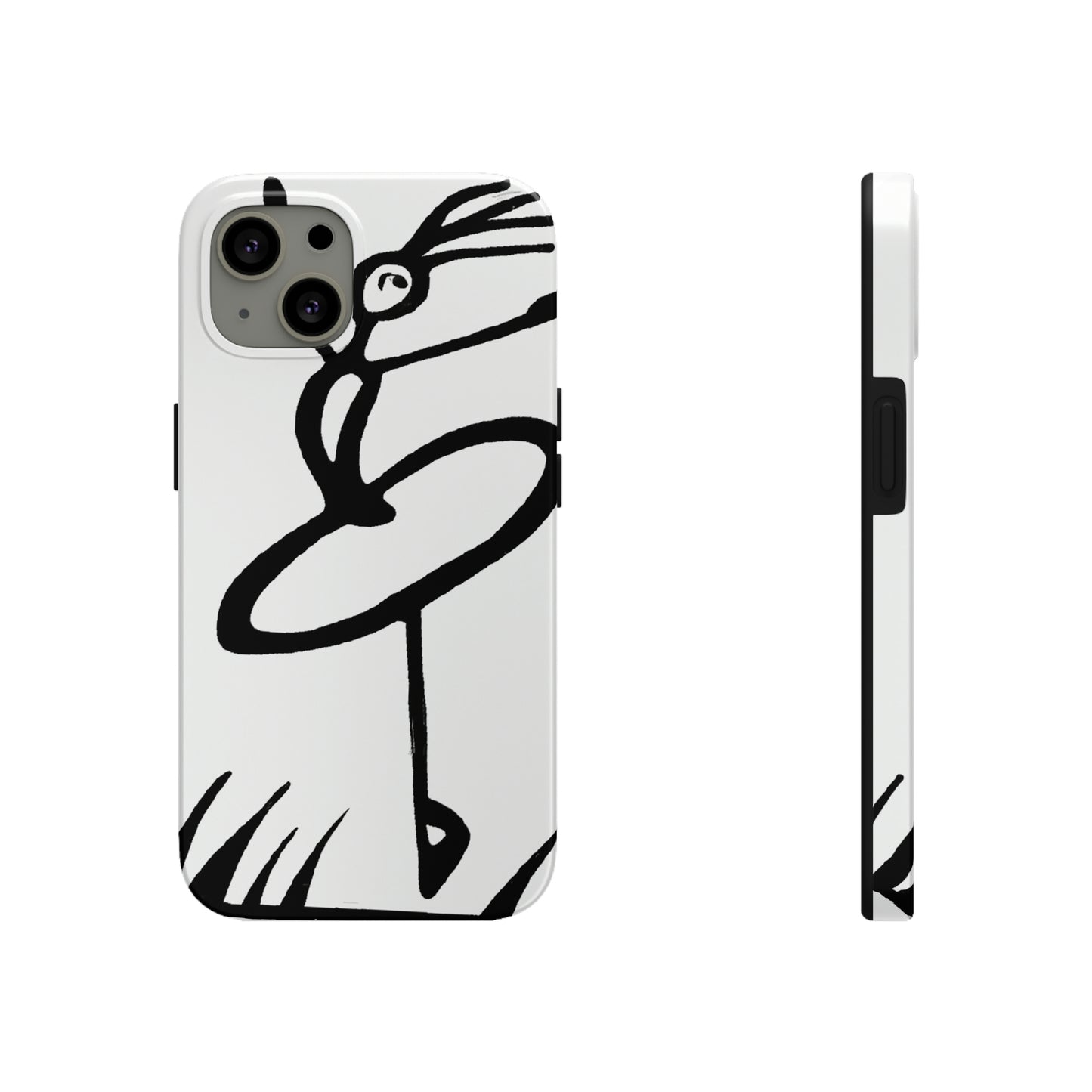 „Ballet on a Blade: A Ballerina's Spin“ – The Alien Tough Phone Cases