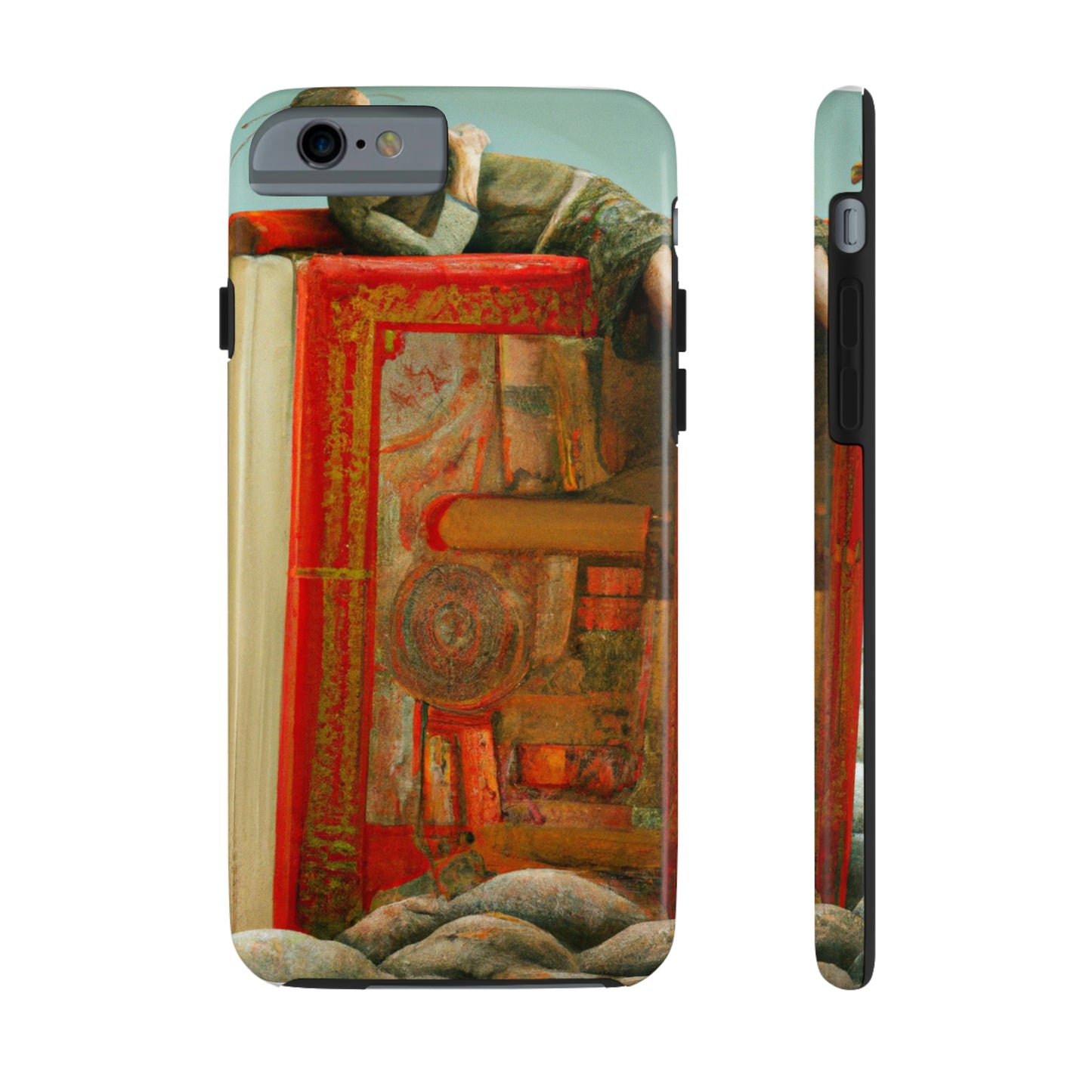 "Cradled by Knowledge" - Die Alien Tough Phone Cases