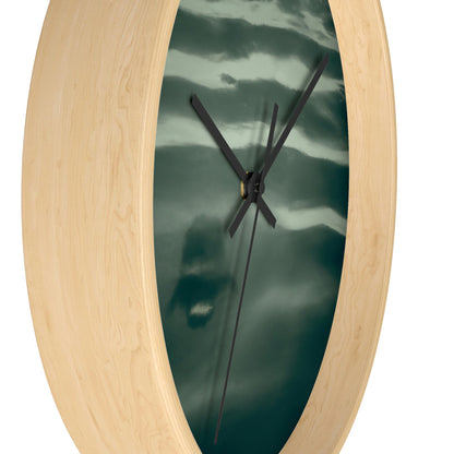 "Hidden Depths". - The Alien Wall Clock