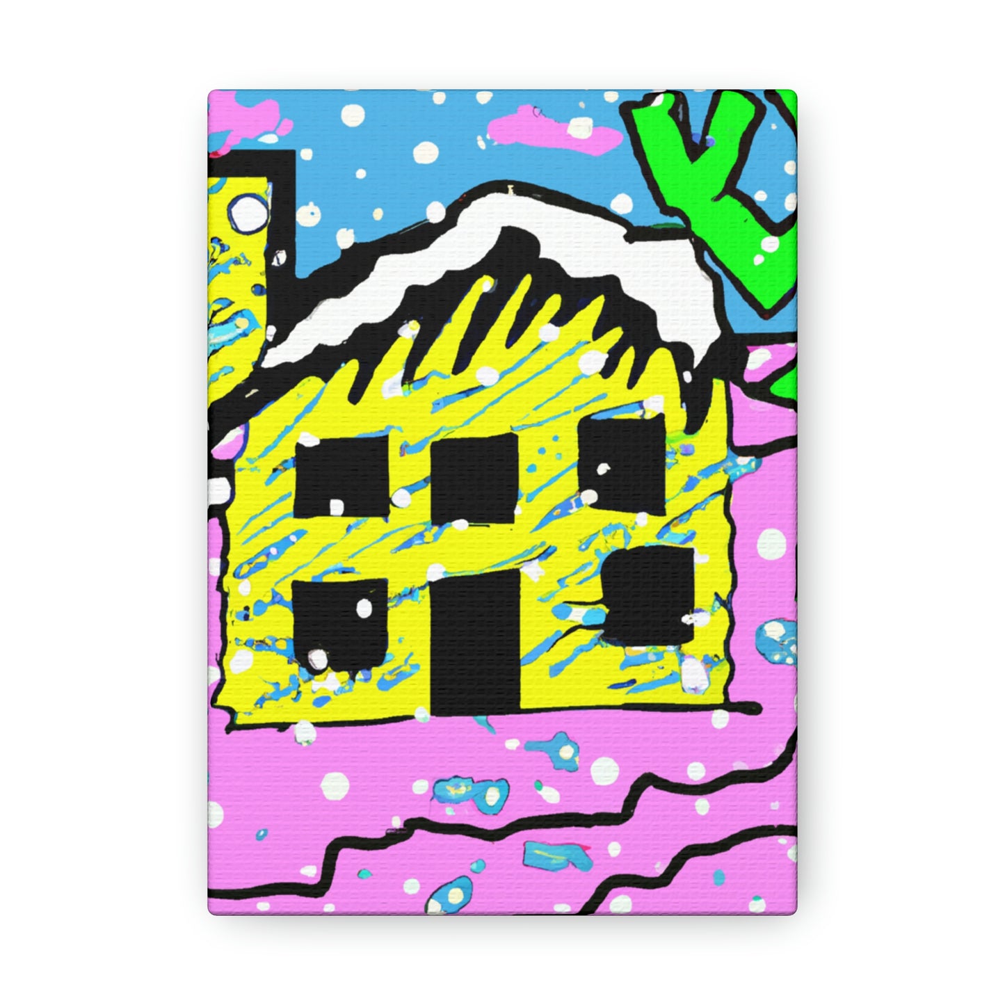 "Vivienda de invierno desolada" - The Alien Canva