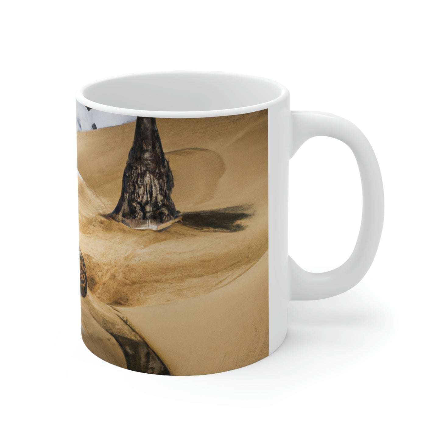 The Mirage of the Desert Sands - The Alien Ceramic Mug 11 oz