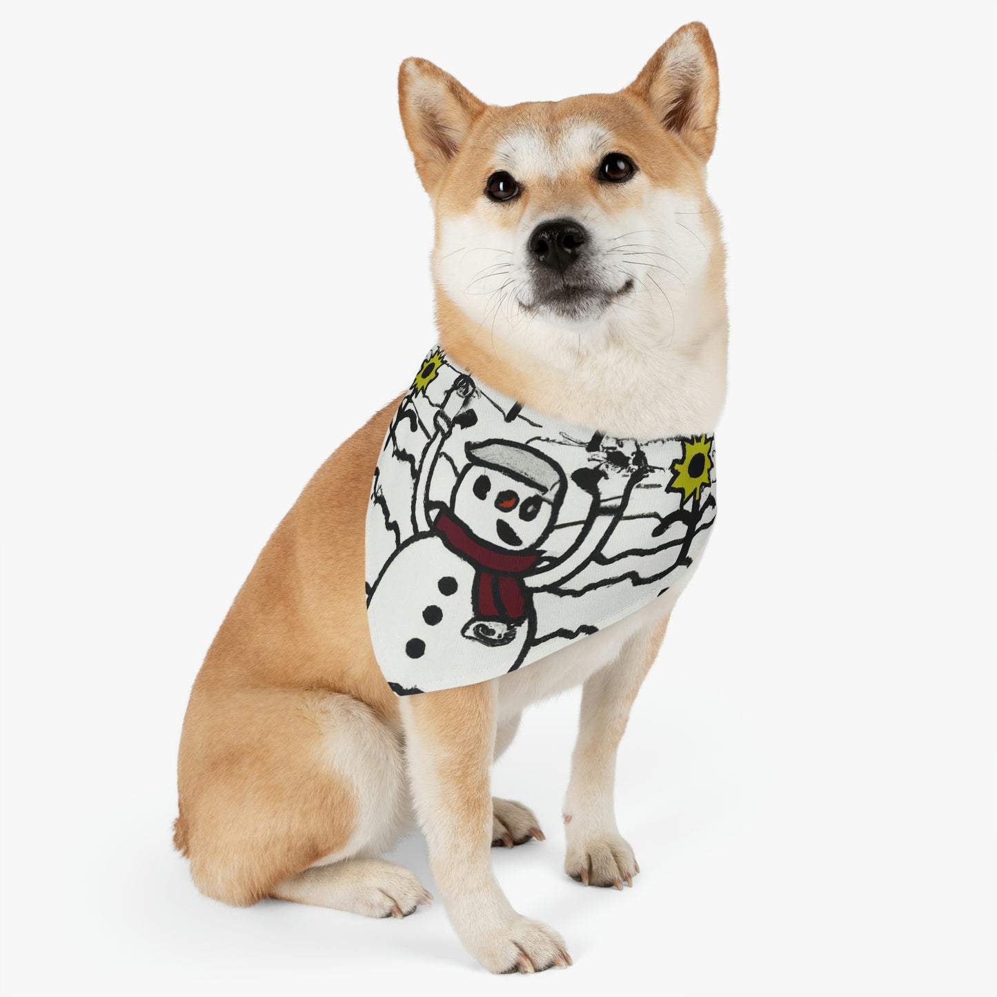 "Un oasis de escarcha y sol" - The Alien Pet Bandana Collar