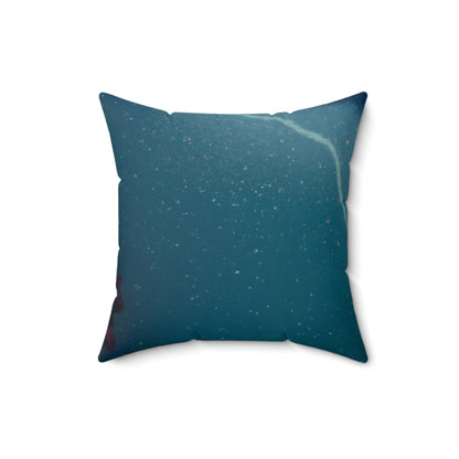 "Ein Sturm des Mutes" - Das Alien Square Pillow