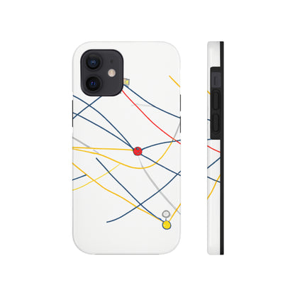 "Exploring the Dynamic Topology: Artful Visualization of a Network Structure." - The Alien Tough Phone Cases