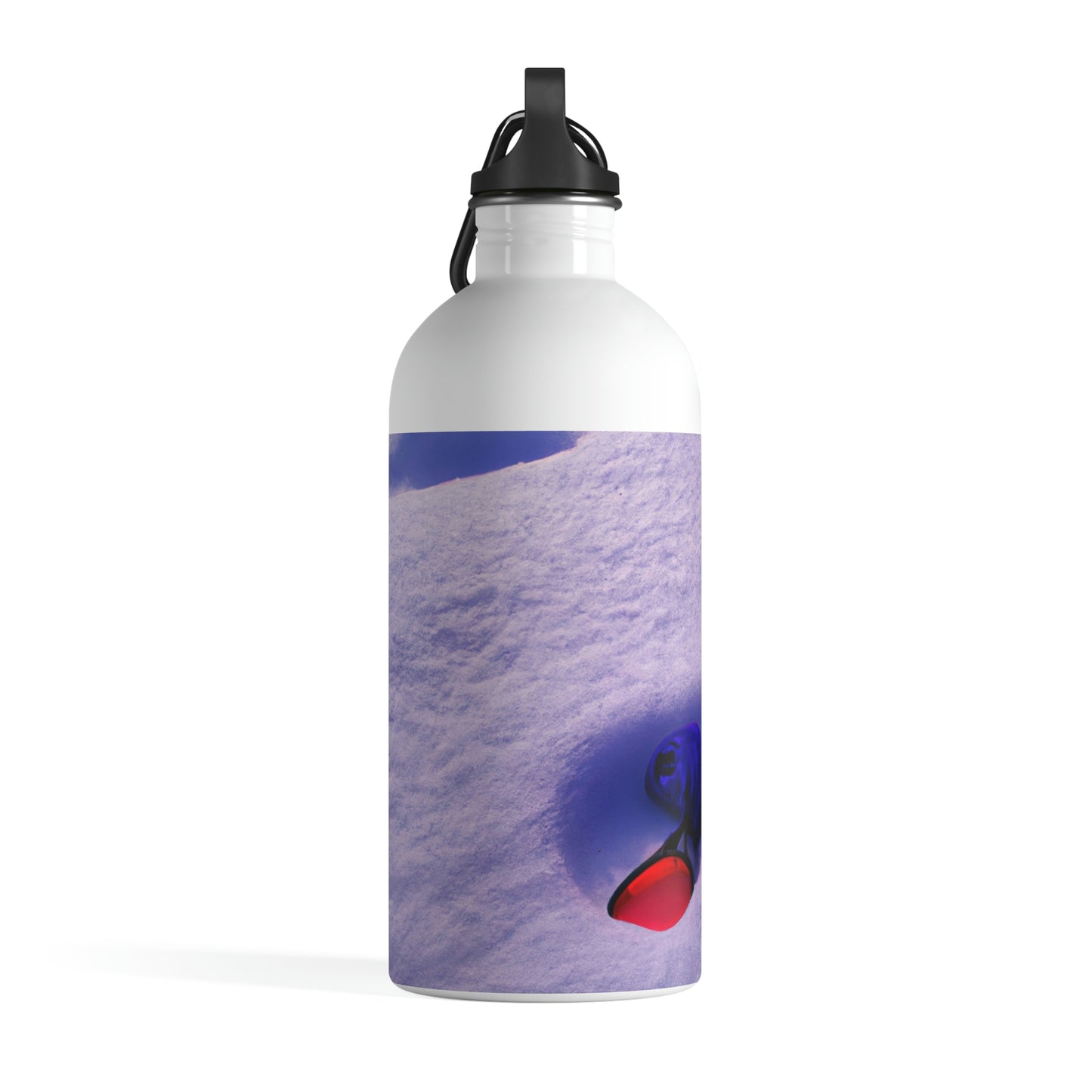 "Buried in the Snow: A Vivid Memory" - La botella de agua de acero inoxidable Alien