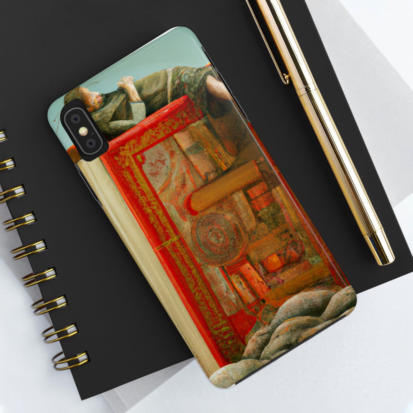 "Cradled by Knowledge" - The Alien Tough Phone Cases