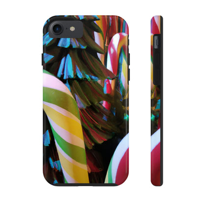 "Candy Cane Wonderland" - The Alien Tough Phone Cases