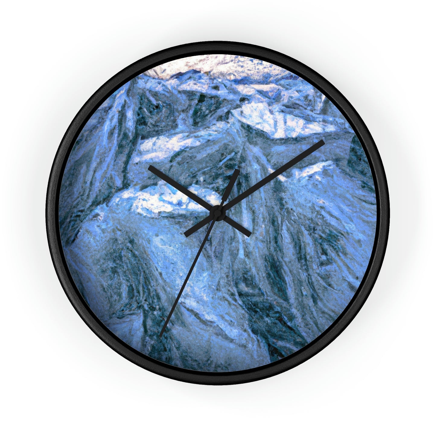 "Frozen Labyrinth" - The Alien Wall Clock