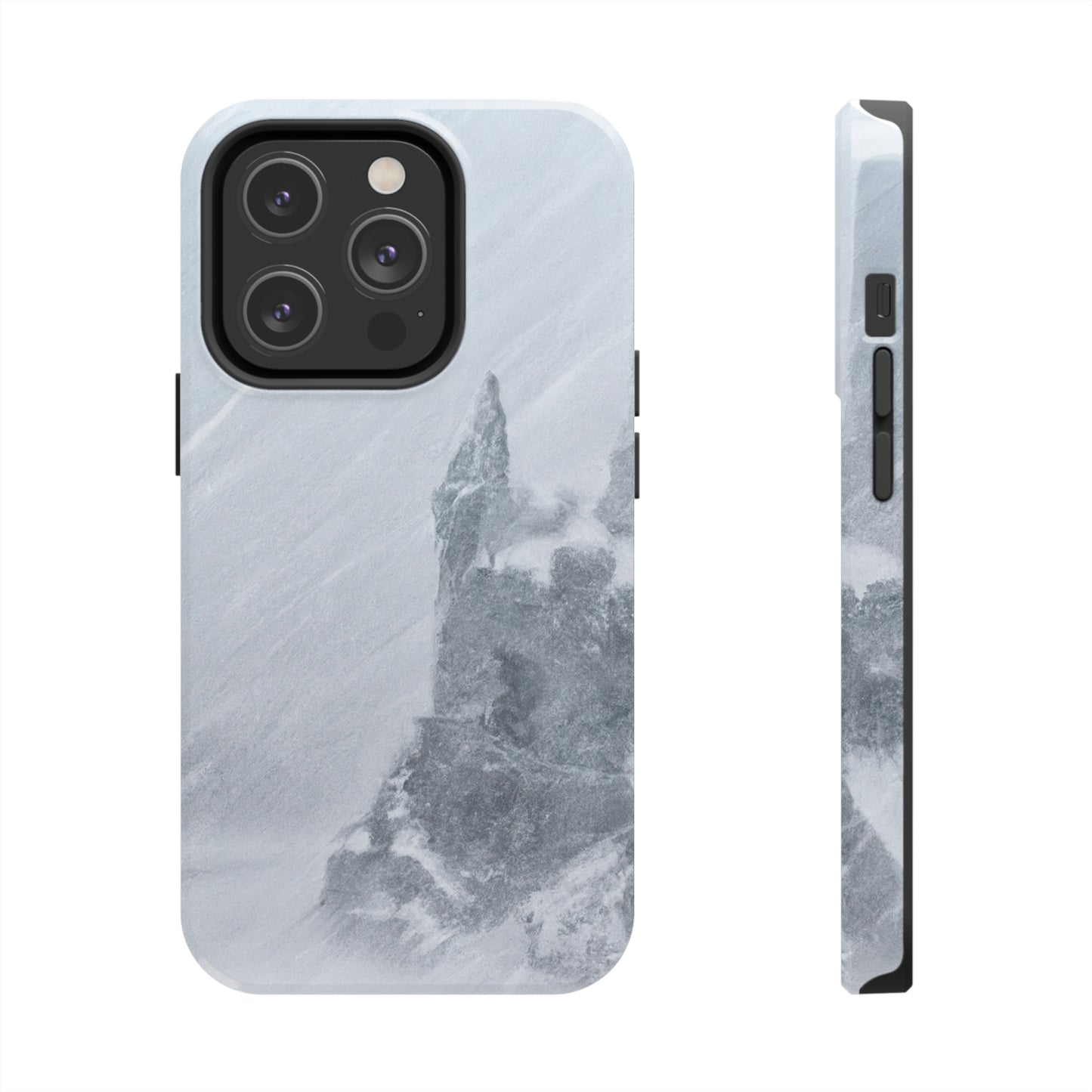 The Lost Castle Within the Snowstorm. - The Alien Tough Phone Cases