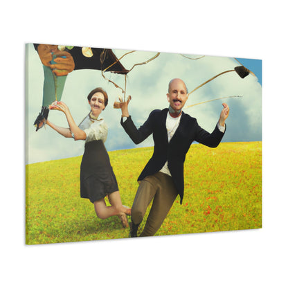 "A Kite Day in the Meadow" - The Alien Canva