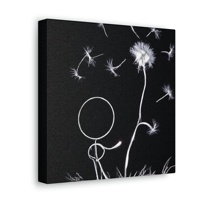 „A Dandelion Flicker in the Midnight Breeze“ – The Alien Canva