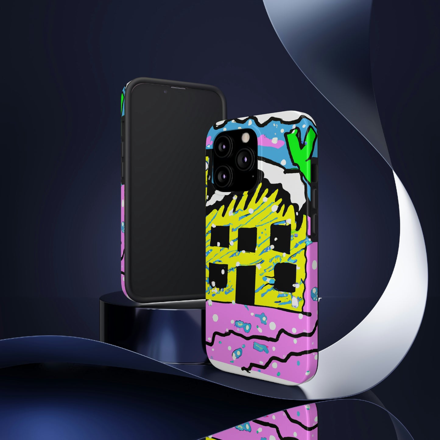 "Desolate Winter Dwelling" - The Alien Tough Phone Cases