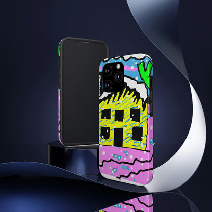 "Desolate Winter Dwelling" - Die Alien Tough Phone Cases