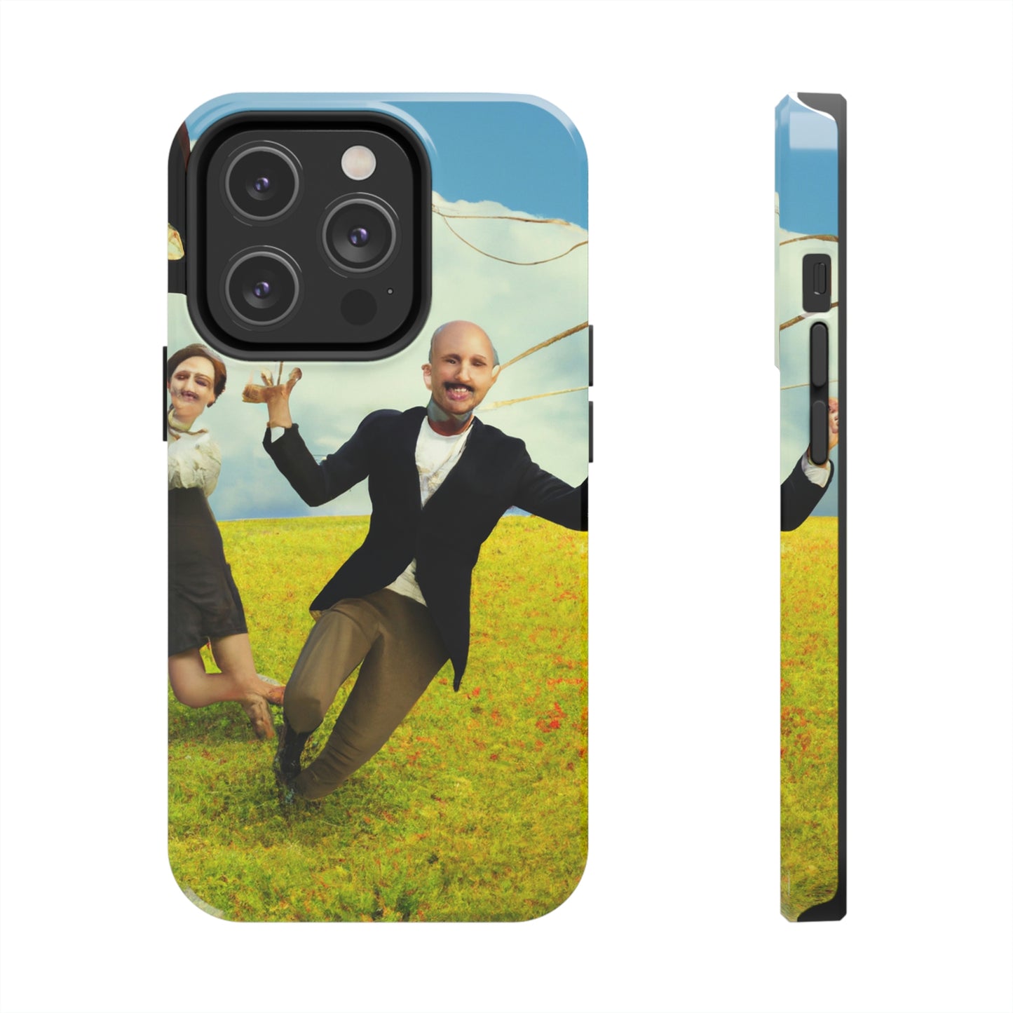 "A Kite Day in the Meadow" - The Alien Tough Phone Cases