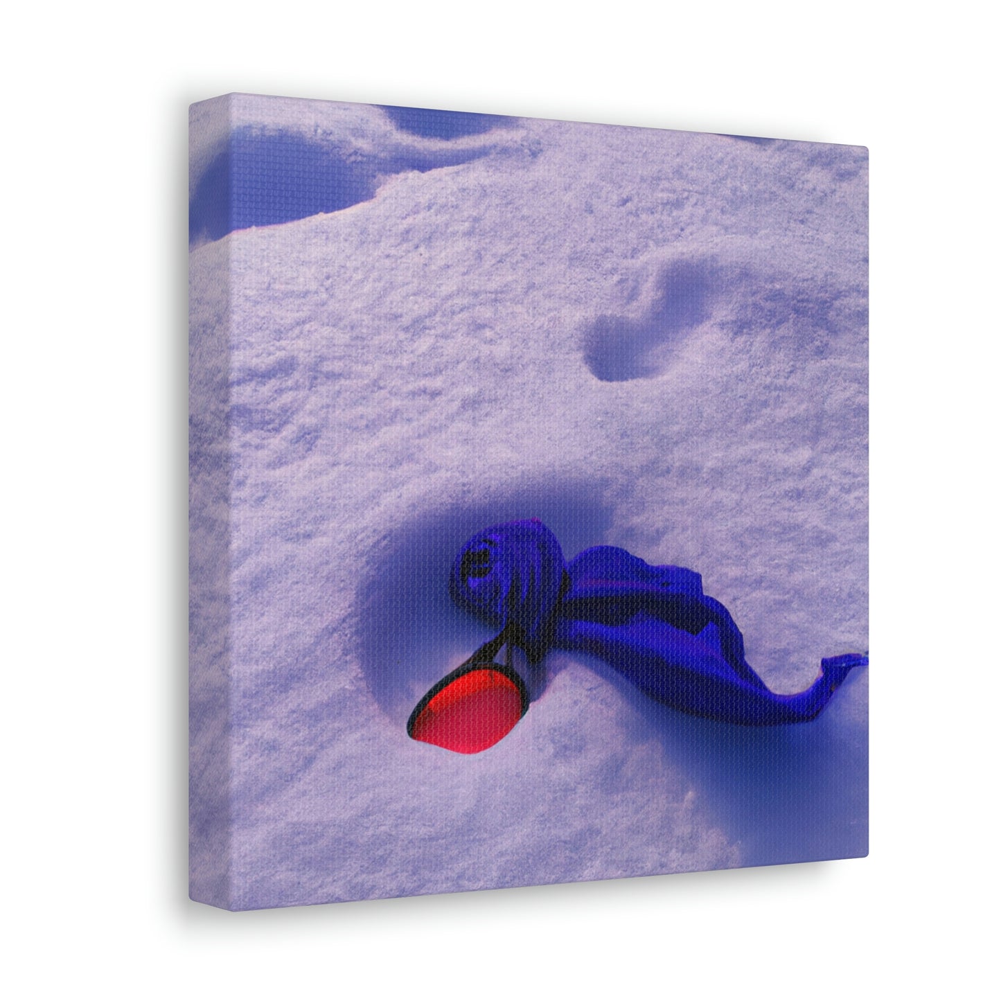 "Buried in the Snow: A Vivid Memory" - The Alien Canva