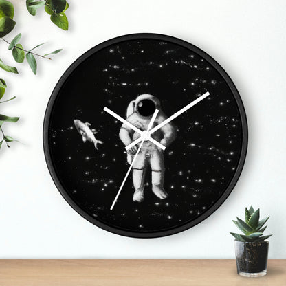 "A Celestial Sea Dance" - The Alien Wall Clock