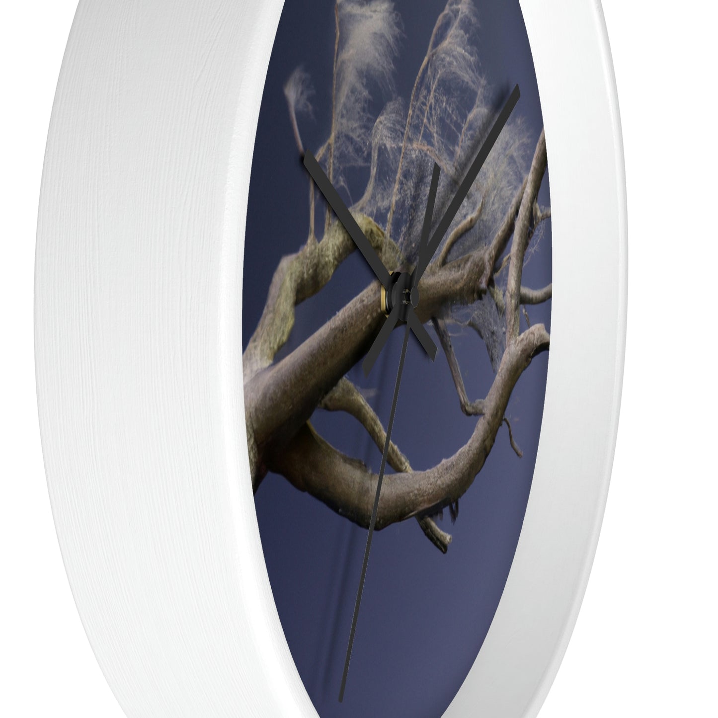 "Starry Winter Night" - The Alien Wall Clock