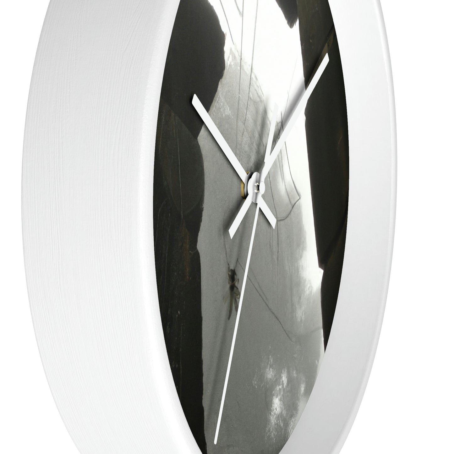 "Ghostly Cobwebs in the Ruins" - The Alien Wall Clock