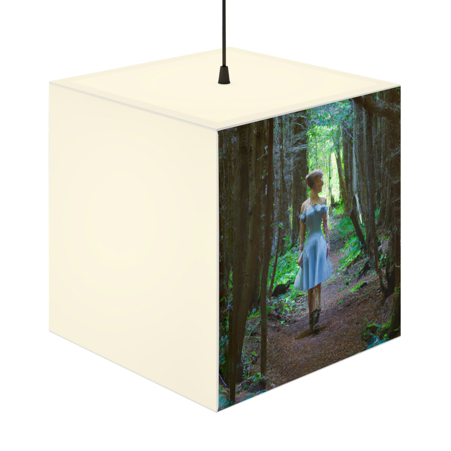 Geschichten aus dem Zauberwald - Die Alien Light Cube Lampe