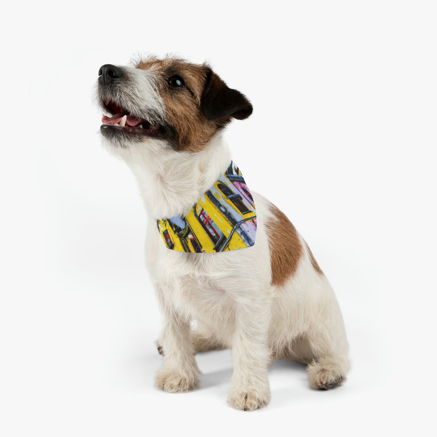 "Castle of Snow and Shadows" - The Alien Pet Bandana Collar