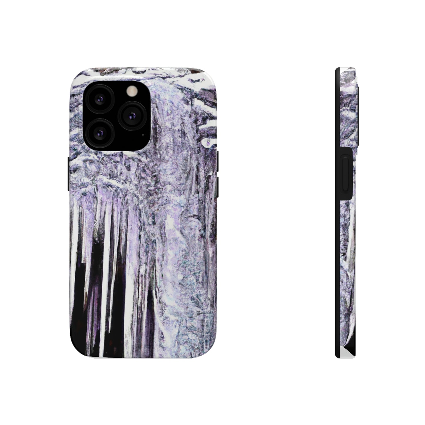 "Frost-Tipped Falls of Glistening Grief" - The Alien Tough Phone Cases