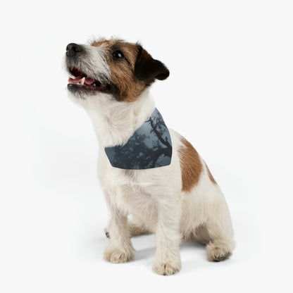 "A Shining Sentinel in the Mist” - The Alien Pet Bandana Collar #nft