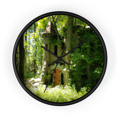 "Grandpa's Enchanted Hideaway" - The Alien Wall Clock