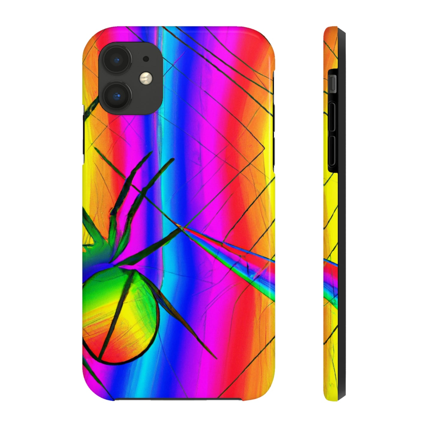 "Das prismatische Netz einer Spinnerette" - Die Alien Tough Phone Cases