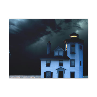 "El faro en la tormenta" - The Alien Canva