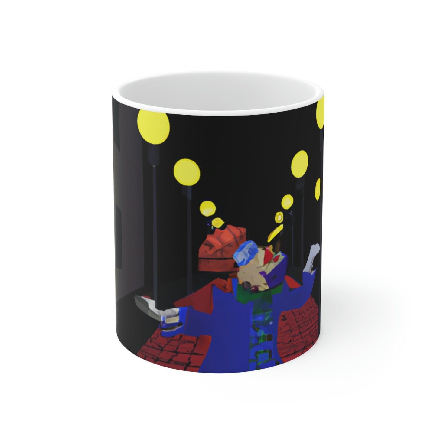 "Alley Star Juggler" - Taza de cerámica The Alien 11 oz