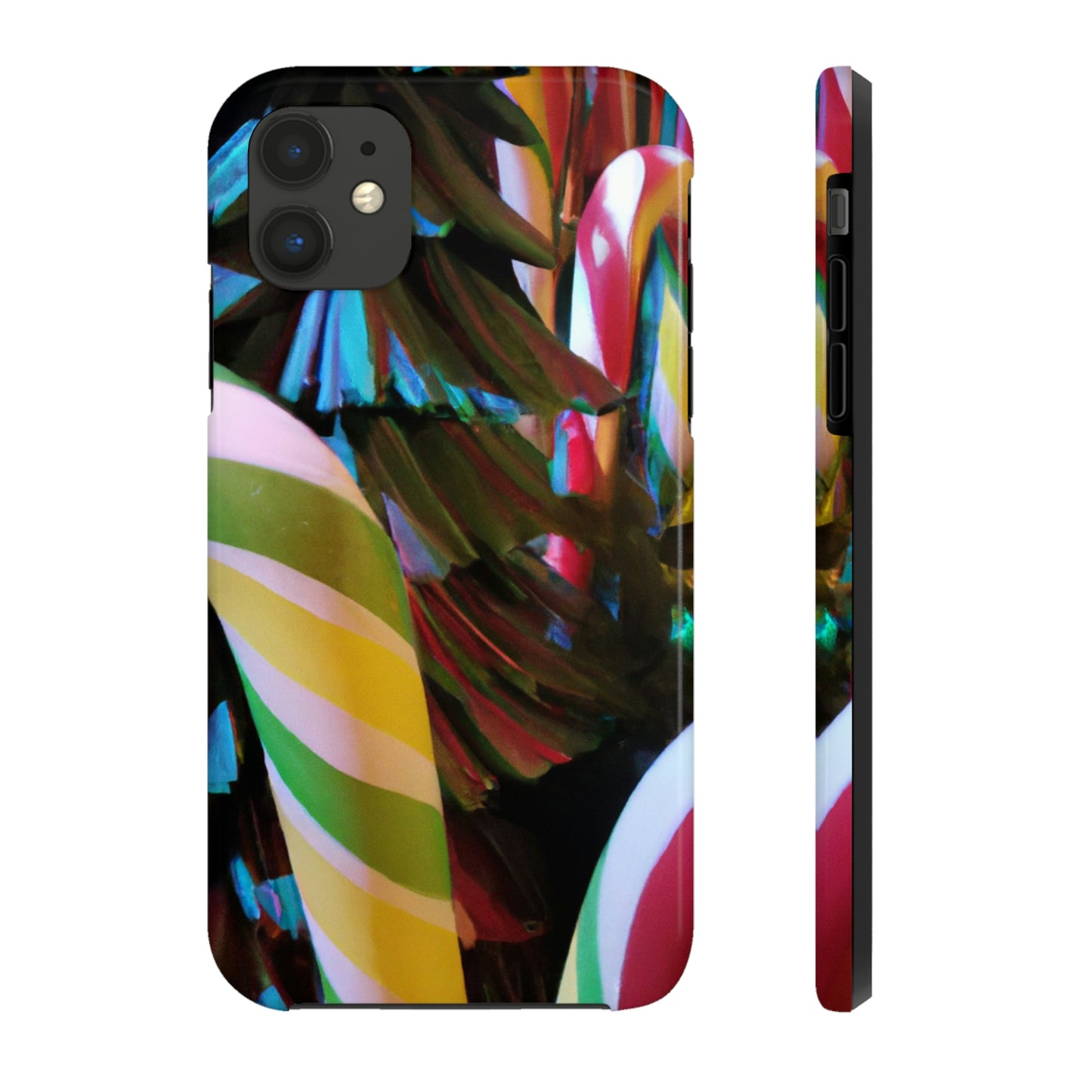 "Candy Cane Wonderland" - The Alien Tough Phone Cases